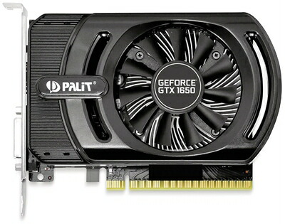 【中古】 Palit(パリット) GeForce GTX 1650 StormX 4GB / NE51650006G1-1170F / グラフィックボード