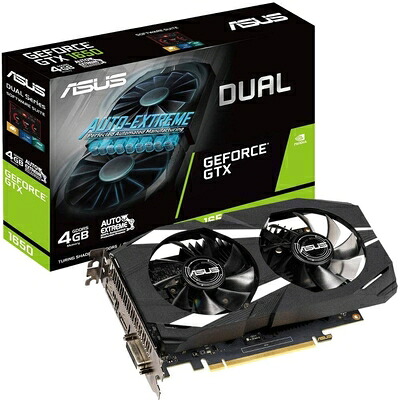 【中古】 ASUS Dual GeForce GTX 1650 4GB GDDR5 グラフィックカード DUAL-GTX1650-4G|ベアホームズ