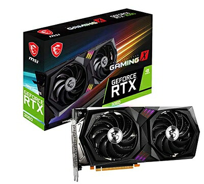 【中古】 MSI GeForce RTX 3060 GAMING X 12G グラフィックスボード VD7552｜ベアホームズ