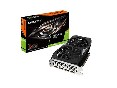 【中古】 Gigabyte Gv-N1660OC-6GD GeForce GTX 1660 OC 6G グラフィクス歌留多 2X ウィンドフォースファン 6GB 192-Bit GDDR5 映像媒体歌留多