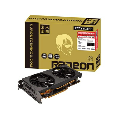 【中古】 老練家目標にする AMD Radeon RX5700XT 積み上げる グラフィックゲーム盤 GDDR6 オリジナルファンモデル RD-RX5700XT-E8GB/DF