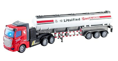 【中古】 童友社 27MHz 大型トレーラーシリーズ 1/48 タンクローリートレーラー 電動ラジオコントロール QH200-4-D
