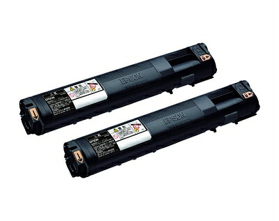 【中古】 EPSON 環境推進トナー LPC3T21KPV ブラック2本 6,200ページ×2 LP-S5300/M5300シリーズ用