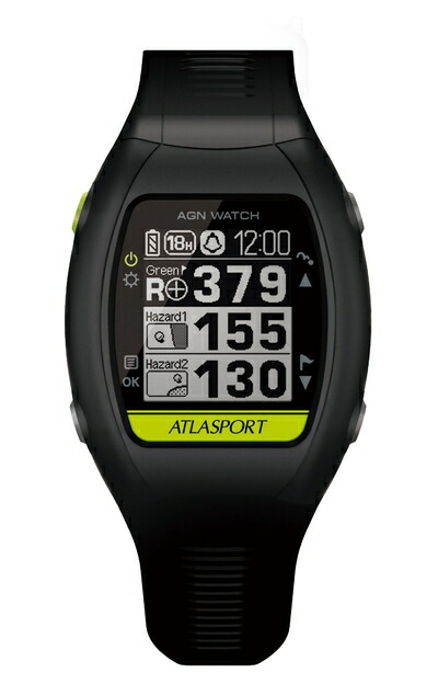 【中古】 ユピテル(YUPITERU) ATLASゴルフナビ AGN WATCH