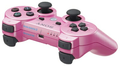 【中古】 ワイヤレスコントローラ (DUALSHOCK3) キャンディ・ピンク