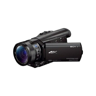 【中古】 ソニー SONY ビデオカメラ FDR-AX100 4K 光学12倍 ブラック Handycam FDR-AX100 BC｜ベアホームズ