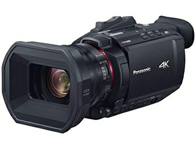 【中古】 パナソニック(Panasonic) 4K テレビカメラ X1500 SDダブル拡張スロット 光学24倍望遠レンズ 黒いこと HC-X1500-K