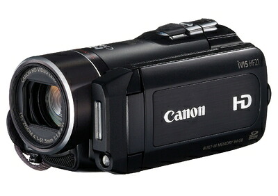 【中古】 Canon ハイビジョンデジタルビデオカメラ iVIS HF21