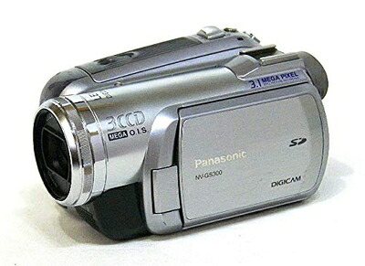 【中古】 Panasonic パナソニック NV-GS300-S シルバー デジタルビデオカメラ ミニDV｜ベアホームズ 24,156円