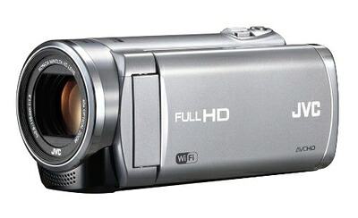 【中古】 JVCケンウッド JVC ハイビジョンメモリームービー Everio GZ-EX250 16GB Wi-Fi搭載 シルバー GZ-EX250-S｜ベアホームズ