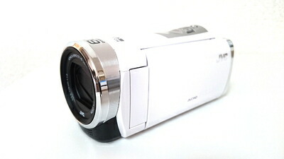 【中古】 JVC ビクター ビデオカメラ Everio エブリオ GZ-HM177-W