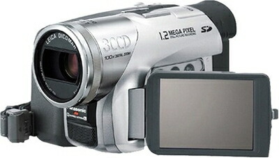 【中古】 パナソニック NV-GS120K-S デジタルビデオカメラ シルバー