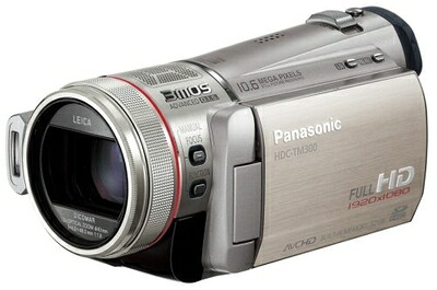 【中古】 パナソニック デジタルハイビジョンビデオカメラ シルバー HDC-TM300-S｜ベアホームズ