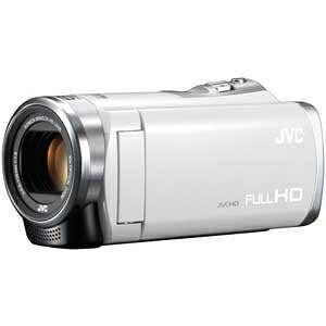 【中古】 JVC ハイビジョンメモリームービー「GZ-HM155」(ホワイト) GZ-HM155-W|ベアホームズ