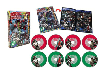 【中古】 仮面ライダー 4KリマスターBOX 2（4K ULTRA HD Blu-ray & Blu-ray Disc 8枚組） [Blu-ray]｜ベアホームズ