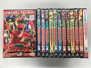 【中古】 百獣戦隊ガオレンジャー全12巻、劇場版 【レンタル落ち】全13巻セット