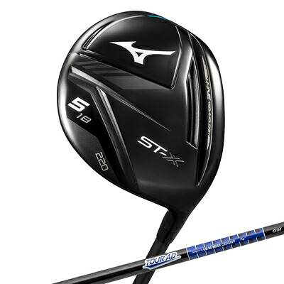 【中古】 MIZUNO(ミズノ) ゴルフクラブ ST-X 220 フェアウエーウッド メンズ 右利き用 【カタログ純正シャフト装着モデル】 TOUR AD GM F カーボンシャフト 番手/5番 ロフト角/18度 フレックス/SR 5KJTB49855