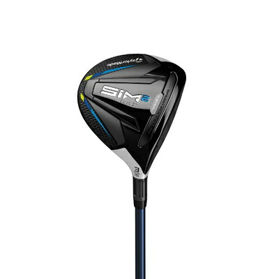 【中古】 TAYLORMADE(テーラーメイド)SIM2MAX(シムツーマックス)フェアウェイウッド【カタログ純正シャフト装着モデル】TENSEIBLUETM50カーボンシャフトメンズゴルフクラブ左ロフト角:18度W#5フレックス:SR 29,771円