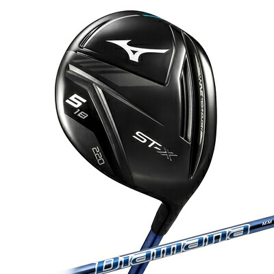 【中古】 MIZUNO(ミズノ) ゴルフクラブ ST-X 220 フェアウエーウッド メンズ 右利き用 【カタログ純正シャフト装着モデル】 Diamana MM F カーボンシャフト 番手/5番 ロフト角/18度 フレックス/S 5KJTB49855