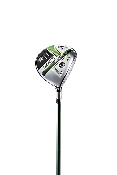 【中古】 キャロウェイ(Callaway) フェアウェイウッド EPIC MAX FAST メンズ 右利き用 番手W#5 ロフト18° フレックスR シャフトSpeeder Evolution for Callaway 202モデル 4D850519N200 シルバー