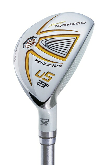 【中古】 キャスコ(Kasco) ユーティリティ POWER TORNADO ユーティリティ STABIL SHAFT メンズ PT-UW 右利き用 ロフト角:23度 フレックス:R