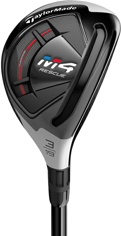 【中古】 TAYLOR MADE(テーラーメイド) ユーティリティ M4 レスキュー2018年モデル カーボン メンズ BP332507 右 ロフト角:19度 番手:RES#3 フレックス:R