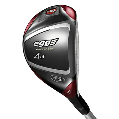 【中古】 PRGR(プロギア) ユーティリティ 赤EGG 17アカエッグユーティリティM37#6 24 カーボン メンズ 17 EGG UT 右 番手:#6 フレックス:R