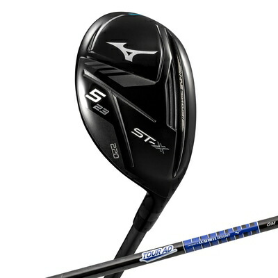 【中古】 MIZUNO(ミズノ) ゴルフクラブ ST-X 220 ユーティリティ メンズ 右利き用 【カタログ純正シャフト装着モデル】 TOUR AD GM U カーボンシャフト 番手/5番 ロフト角/23度 フレックス/SR 5KJTB49965