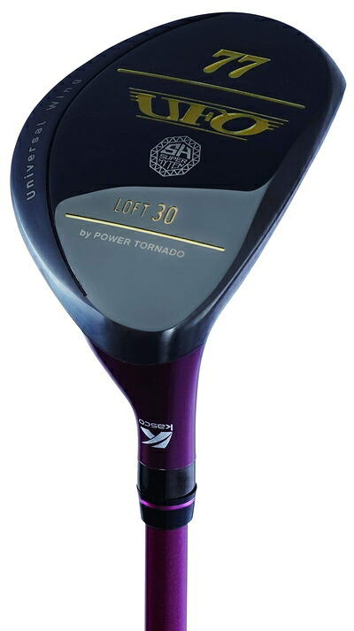 【中古】 キャスコ(Kasco) ユーティリティ POWER TORNADO POWER TORNADO UFO LADIES カーボン レディース PT-UFO L 右 ロフト角: 30度 番手: 77 フレックス:L