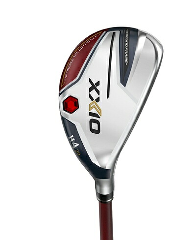 【中古】 DUNLOP(ダンロップ) ユーティリティ XXIO ゼクシオ トゥエルブ ハイブリッド 【カタログ純正シャフト装着モデル】 MP1200 シャフト カーボン メンズ 右 レッド ロフト角:26度 番手:H6 フレックス:R 45.75インチ