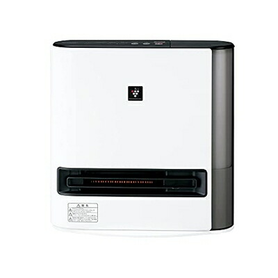 【中古】 シャープ 加湿 セラミックファンヒーター 暖房 6(8)畳 / 加湿 11(18)畳 / プラズマクラスター 7000 6畳 大風量 ホワイト HX-PK12-W 10,390円