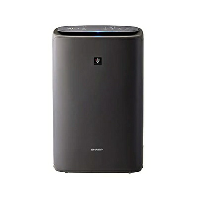 【中古】 シャープ 加湿 空気清浄機 KI-PS50-H プラズマクラスター 25000 空気清浄 23畳 グレー タンク容量 約2.7L/加湿量600mL