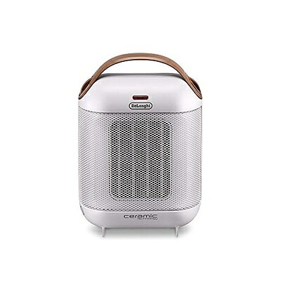 【中古】 De'Longhi (デロンギ) ファンヒーター カプスーラ HFX30C11-IW セラミックヒーター 足もと・手さき イタリアンデザイン コンパクト 薄型 ハイパワー 送風機能 取り外し可能フィルター [ホワイト] デロンギファミリー登録で5年｜ベアホームズ