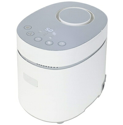 【中古】 [山善] スチームファン式 加熱式 加湿器 上部給水式 (湿度センサー搭載) (最大加湿 600ml) (タンク容量 3.0L) (木造約10畳/プレハブ洋室約17畳) (タイマー 最大4時間) (チャイルドロック) (着脱式タンク) (メモリー機能) ホワイト KSF-L302(W)