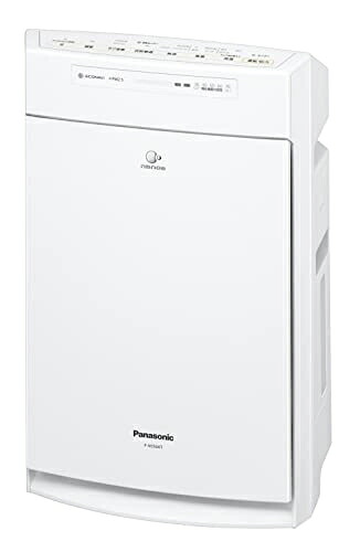 【中古】 パナソニック 加湿空気清浄機 ナノイー搭載 ～25畳 花粉撃退モード搭載 静音モード搭載 ホワイト F-VC55XT-W