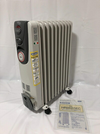 【中古】 DeLonghi オイル・ラジエターヒーター HR031015EC