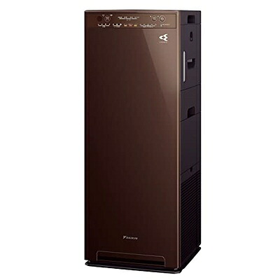 【中古】 ダイキン 加湿 空気清浄機 MCK55Y-T 25畳 ブラウン ストリーマ スリム 静音設計 強力吸引 壁際設置 お手入れ簡単 省エネ ウイルス 花粉 ハウスダスト PM2.5 脱臭|ベアホームズ
