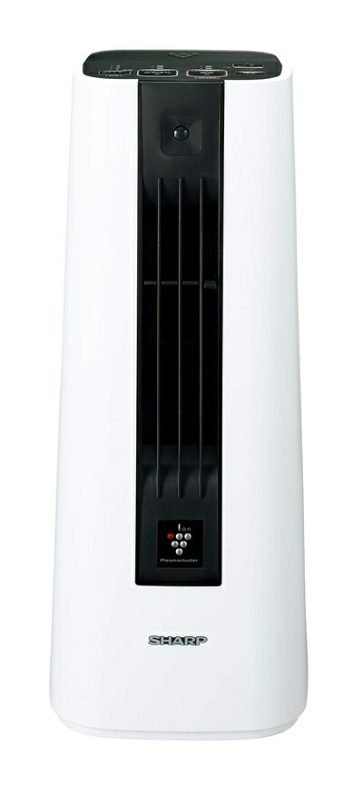 【中古】 シャープ プラズマクラスター搭載 セラミックファンヒーター ホワイト HX-HS1-W