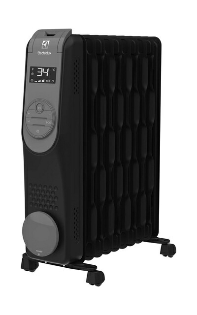 【中古】 エレクトロラックス オイルヒーター COMFORTHEAT 700 北欧デザイン ブラックグレー EO12D104C0