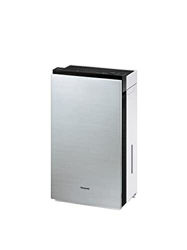 【中古】 パナソニック ジアイーノ ステンレスシルバー F-MV5400-SZ ～21畳 除菌 脱臭 加湿 集じん 次亜塩素酸で空気を洗う 空間除菌脱臭機 家族やペットが集う広いリビングに