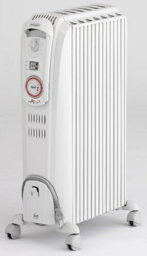 【中古】 DeLonghi オイル・ラジエターヒーター DRAGON 3 新X字型フィン7枚 D071249EF 【3～8畳用】