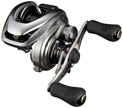 【中古】 シマノ(SHIMANO) ベイトリール 両軸 15 メタ軽銀 DC HG 左手持ち部分 バーサタイル