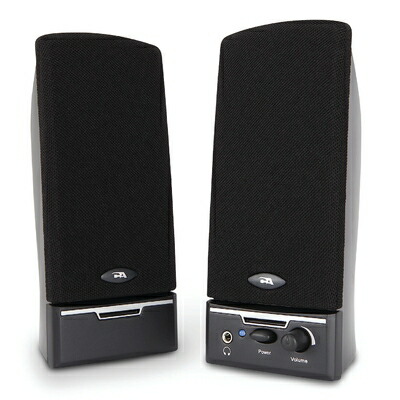 【中古】 Cyber Acoustics 4 Watt 2.0 Computer Speaker System - Black (CA-2014) by Cyber Acoustics [並行輸入品]