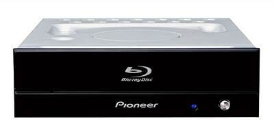 【中古】 パイオニア BD-R 16倍速書込み ハニカム構造 BDXL対応 BD/DVD/CDライター ピアノブラック BDR-S09J-BK|ベアホームズ