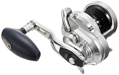 【中古】 シマノ(SHIMANO) ベイトリール 両軸 ジギング 17 オシアジガー 1500HG 右手持ち部分