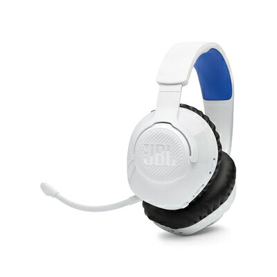 【中古】 JBL QUANTUM 360P WIRELESS ゲーミングヘッドセット 低遅延 2.4GHz ワイヤレス Bluetooth デュアルワイヤレス接続 着脱可能ボイスフォーカスマイク ゲームチャットバランスダイヤル JBLQ360PWLWHTBLU