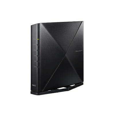 【中古】 NEC Aterm 無線電話ローカルエリアネットワーク Wi-Fi 6E ルータ 11ax AM-AX5400T6 取り組みダンス楽隊 6流れ (iPhone 15 Pro / 14 / 13 /Nintendo Switch 製造業者動くこと突き止める済み)