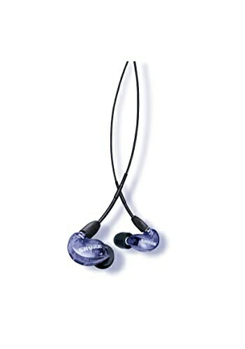 【中古】 【VGP2024 金賞】SHURE シュア イヤホン : 有線 SE215SPE-PL-A パープル 高遮音性 ゲーム ゲーミング スペシャルエディション カナル型 ワイヤレス変換可(別売) MMCX リケーブル プロ仕様 低音強化 配信 音楽 オーディオリスニング レコーディング 録音 楽