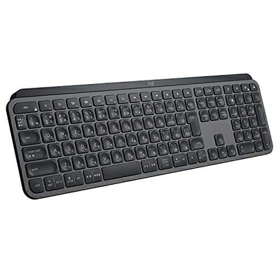 【中古】 ロジクール アドバンスド ワイヤレスキーボード KX800 MX KEYS 充電式 bluetooth Unifying Windows Mac FLOW ワイヤレス 無線 キーボード 国内正規品|ベアホームズ