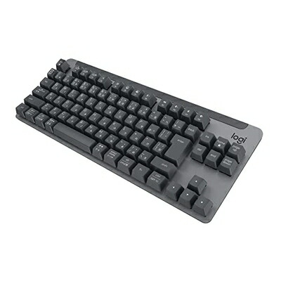 【中古】 ロジクール SIGNATURE K855GR 無線 メカニカルキーボード TTC製 赤軸 リニア Bluetooth Logi Bolt Unifying非対応 コンパクト 日本語配列 小型 テンキーレス ワイヤレス グラファイト K855 国内正規品|ベアホームズ